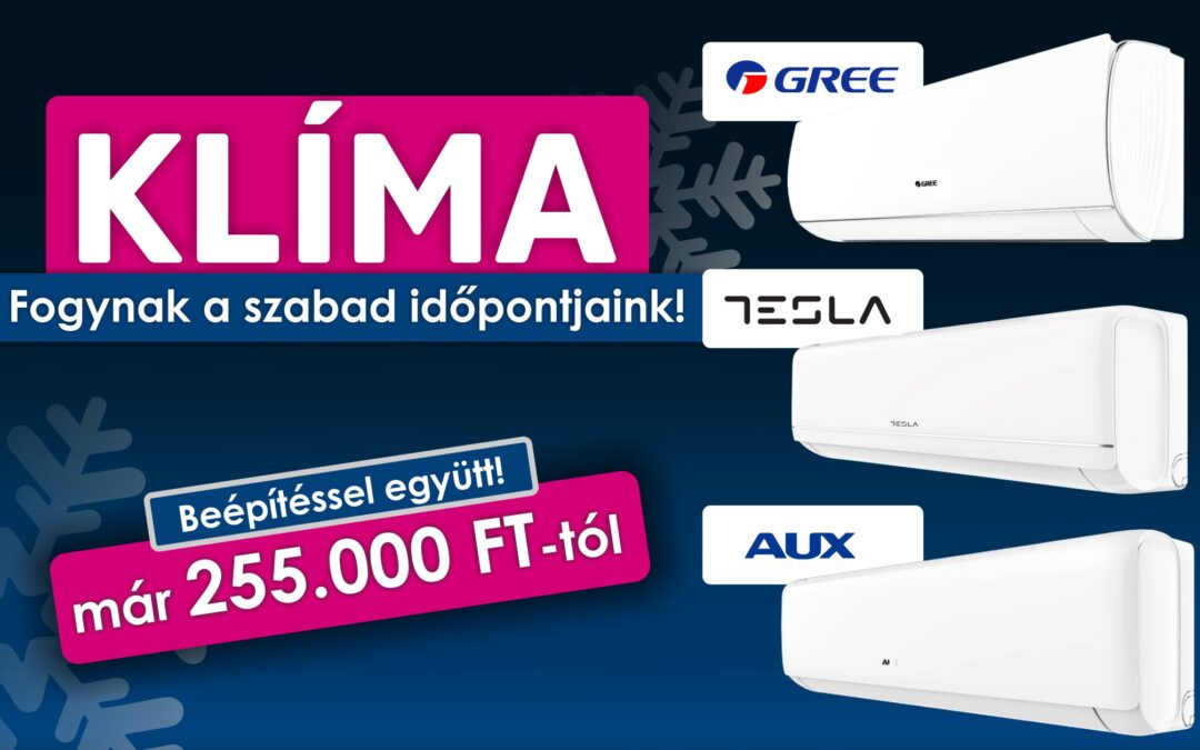 Légkondi Akciók!